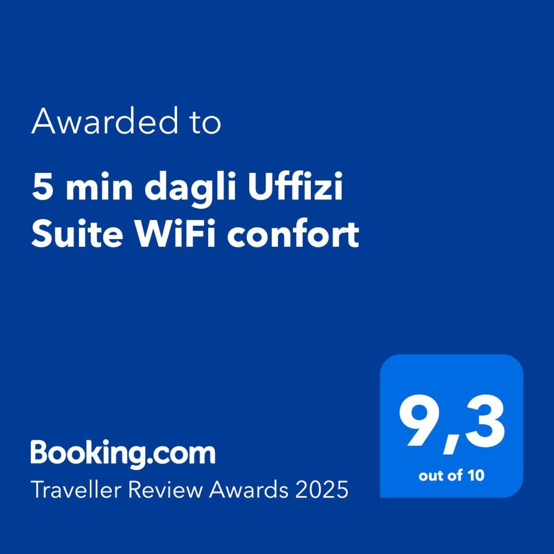 5 Min Dagli Uffizi Suite Wifi Confort Florence Extérieur photo